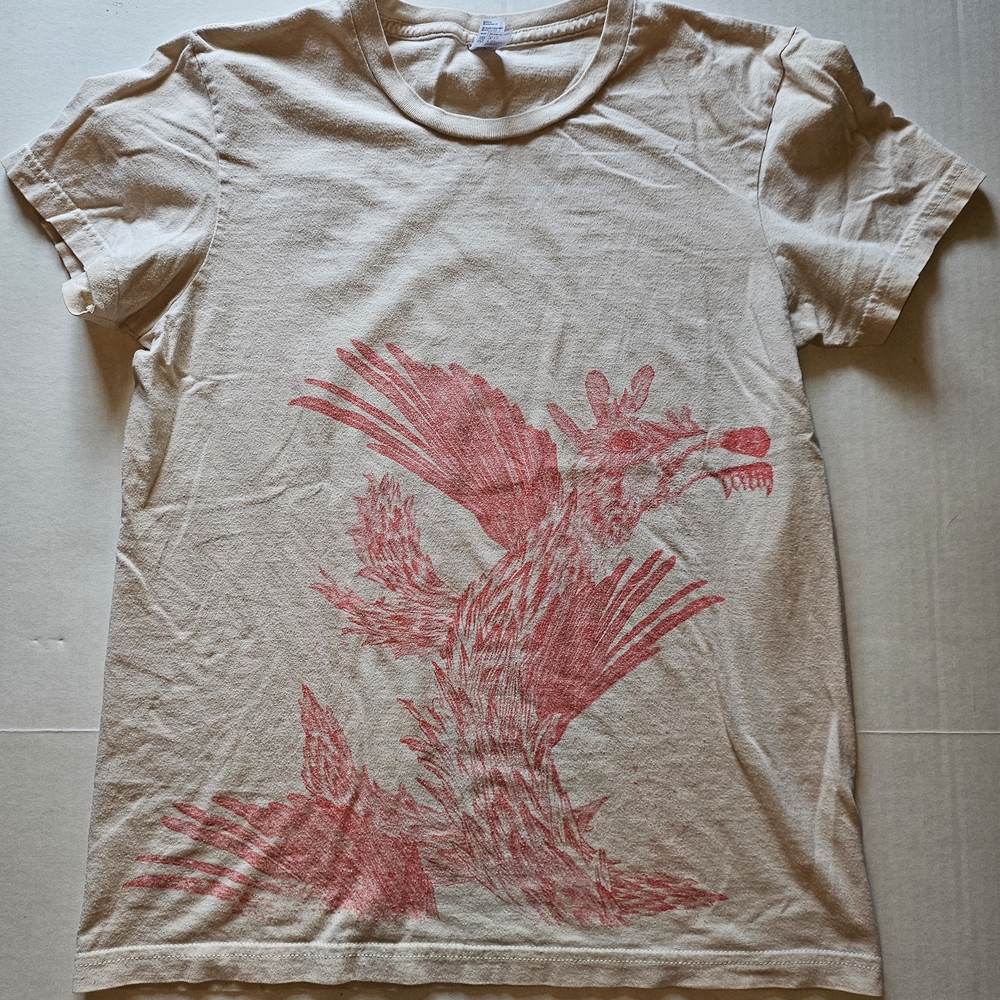 Jonsi "Animal Arithmetic" Tour American Apparel Beige Concert Tee